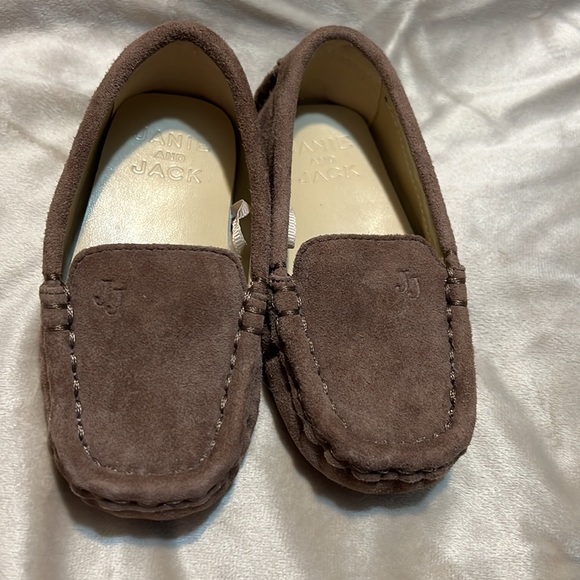 Janie and jack boy loafer size 5- brown - Picture 2 of 2